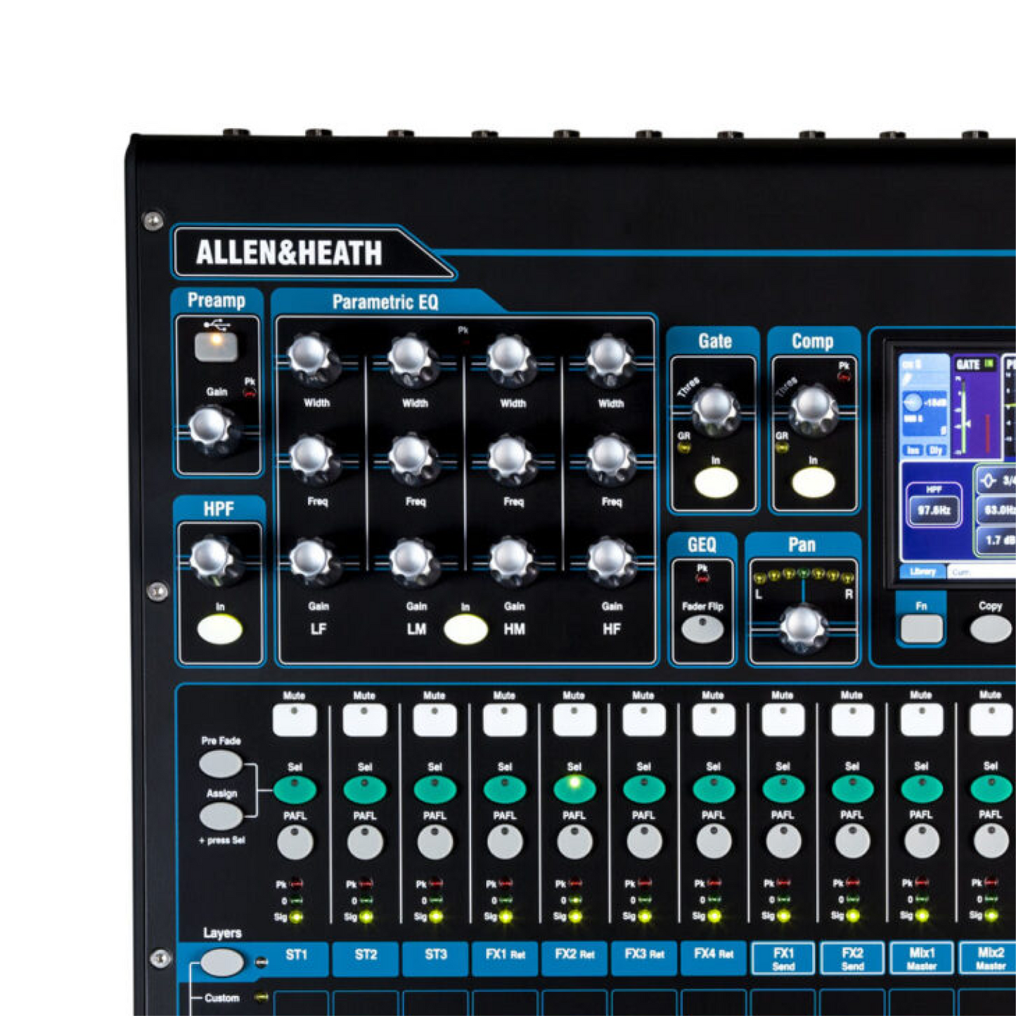 Mixing Desk - Allen & Heath QU16